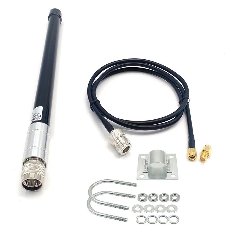 Hot Selling  3dbi 5.8dbi 8dbi 10dbi 12dbi 868mhz 915mhz Lora Fiberglass Antenna