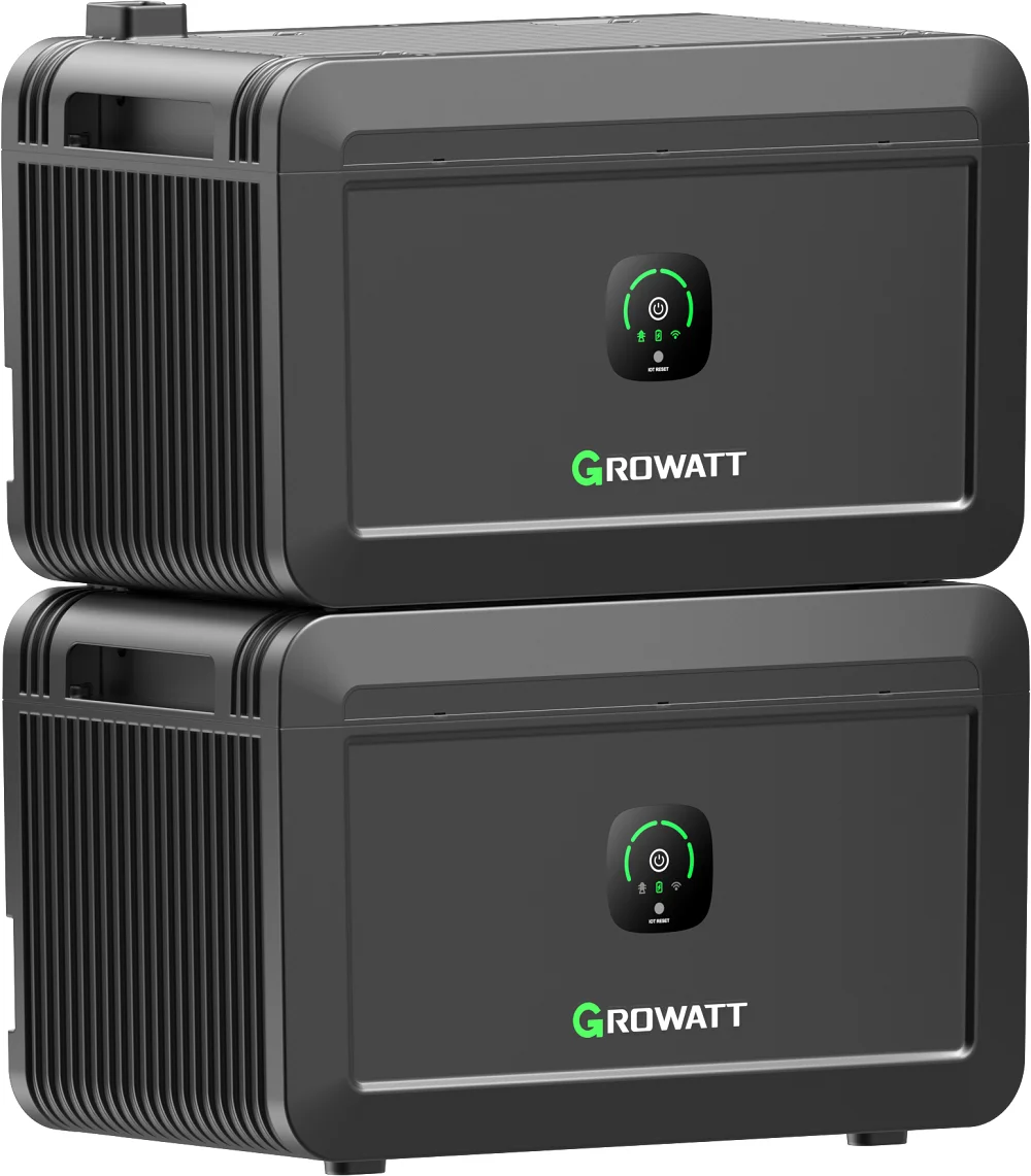 Growatt EU  warehouse in stock NOAH 2000  2kwh-8kwh lithium battery  LiFePO4 Balcony Solar Storage   home solar battery bank