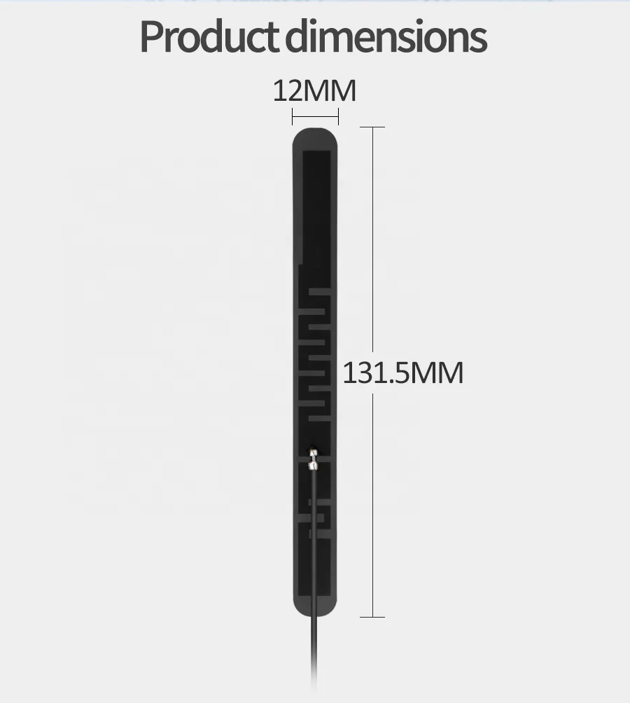 GSM Flex PCB ANTENNA 850 900 1800 1900MHz RF ANTENNA GSM GPRS Flat Patch I-PEX MHF4 MHF1 MHF3 Surface Mount
