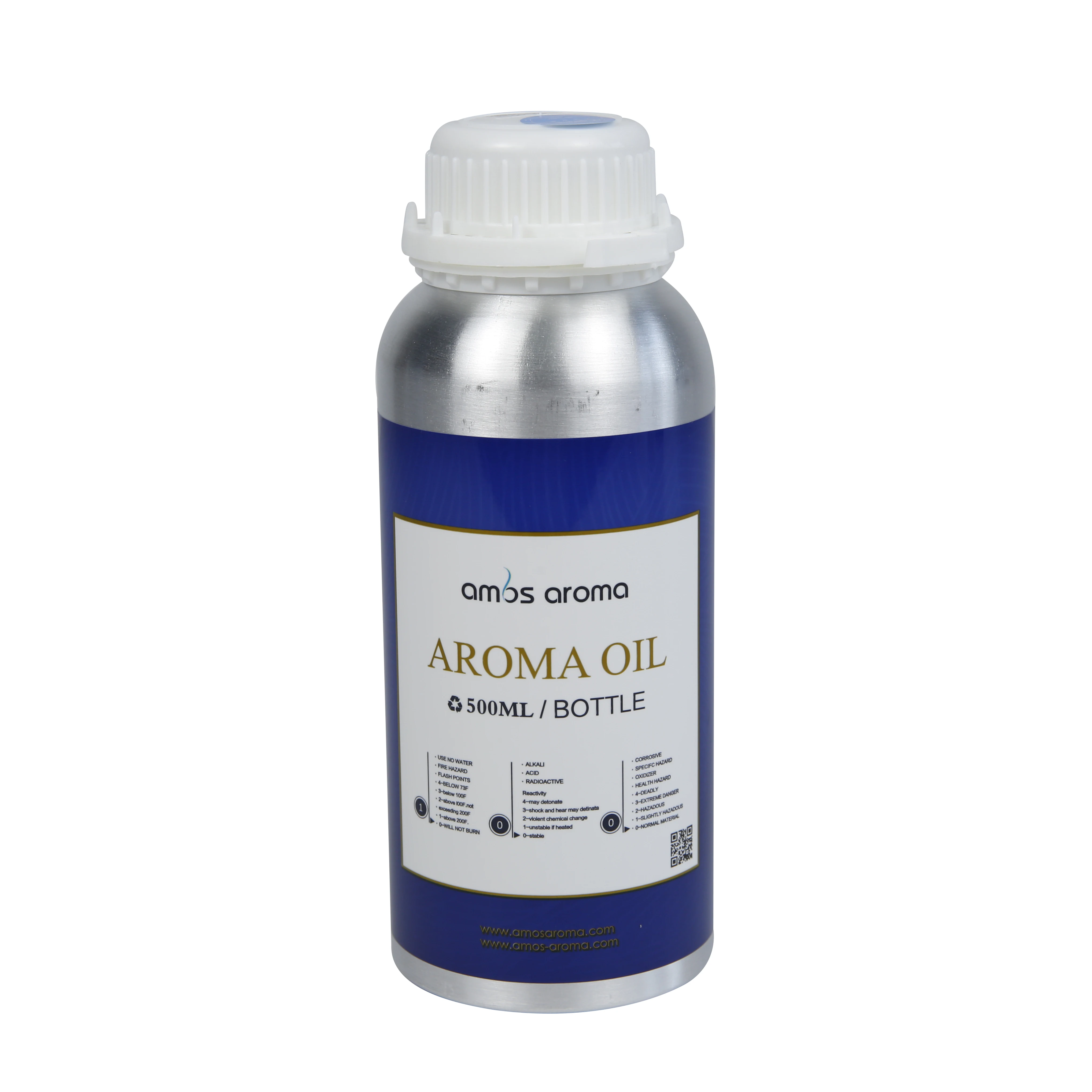 Amos premium new white tea fragrance oil 500ml long lasting perfume oil essential oil for scent machine reusable bottle
