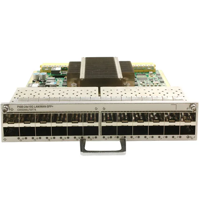 Original HW  router 03033LBK CR5D00E8GF72 03033MLB CR5D00C2CF71 2-port Channelized STM-1c POS-SFP and 24-port   Flexible Card