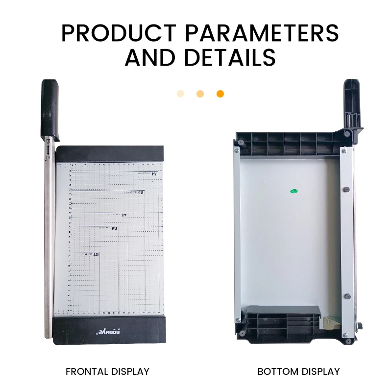Manual Paper Cutter Sliding A4 Wrapping Paper Die Cutter Cutting Machine Gift Knife Guillotine Paper Trimmer