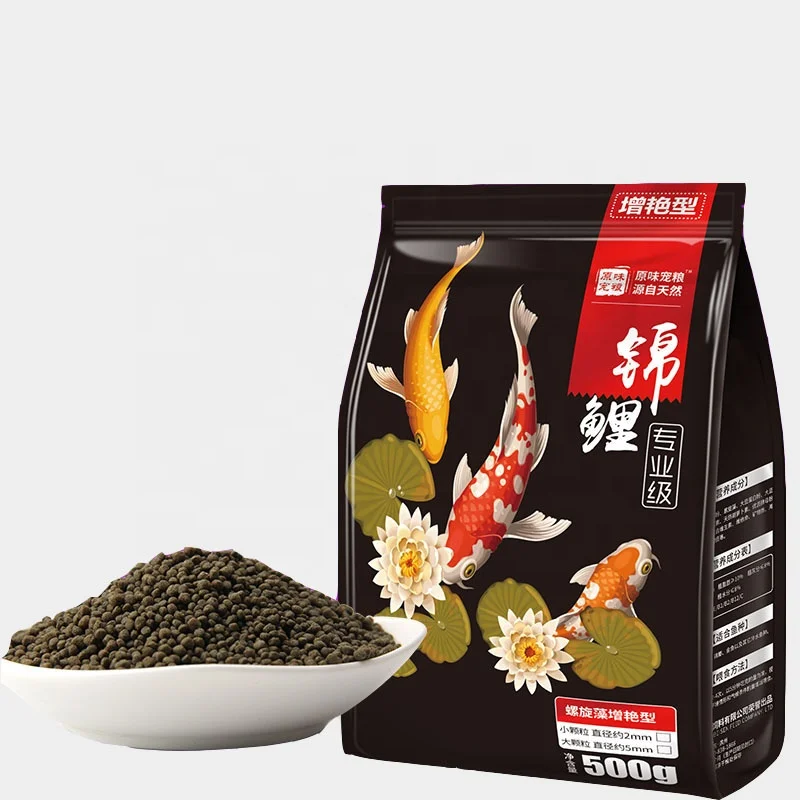 Аквариум 500 г мешки с плавающим гранулом Koi King Fish Food