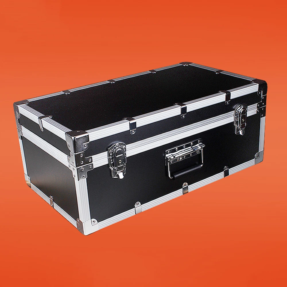 customize production accordion aluminum knife tool storage case sample carry aluminum frame mdf flight case