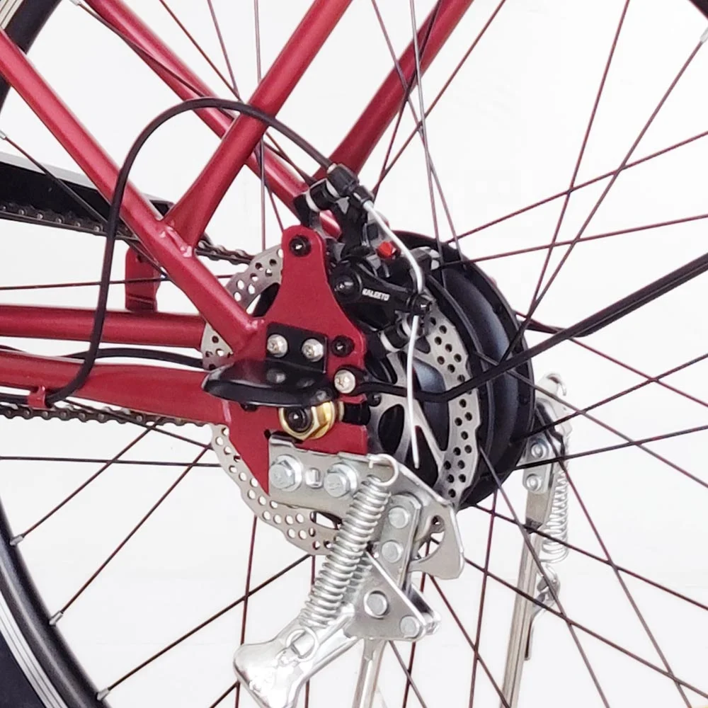 Factory wholesale 26 inch Lithium Electric Bike 250W 350W 36V li-ion battery Pedal Assist e-bike with disc brake for women