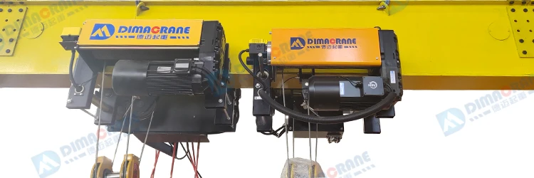5 ton 9 m newly upgraded Europe style electric hoist 3 ton Wire Rope Hoist price