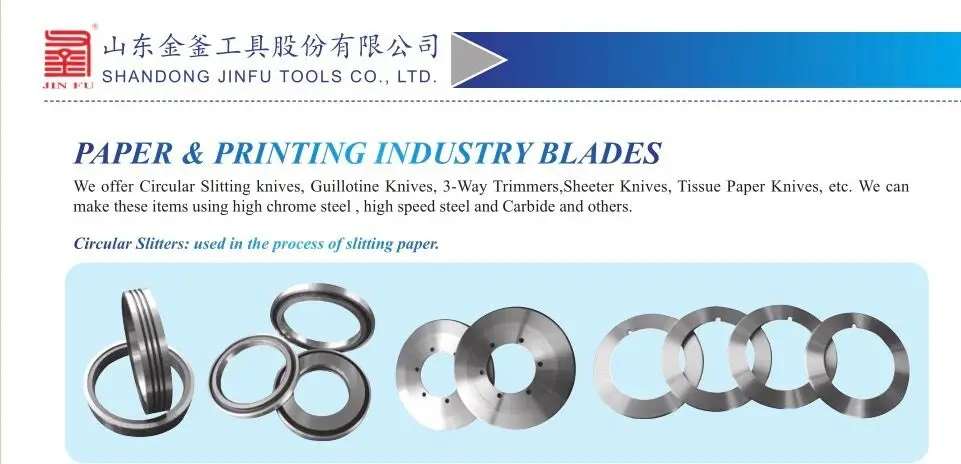 Paper circular knife