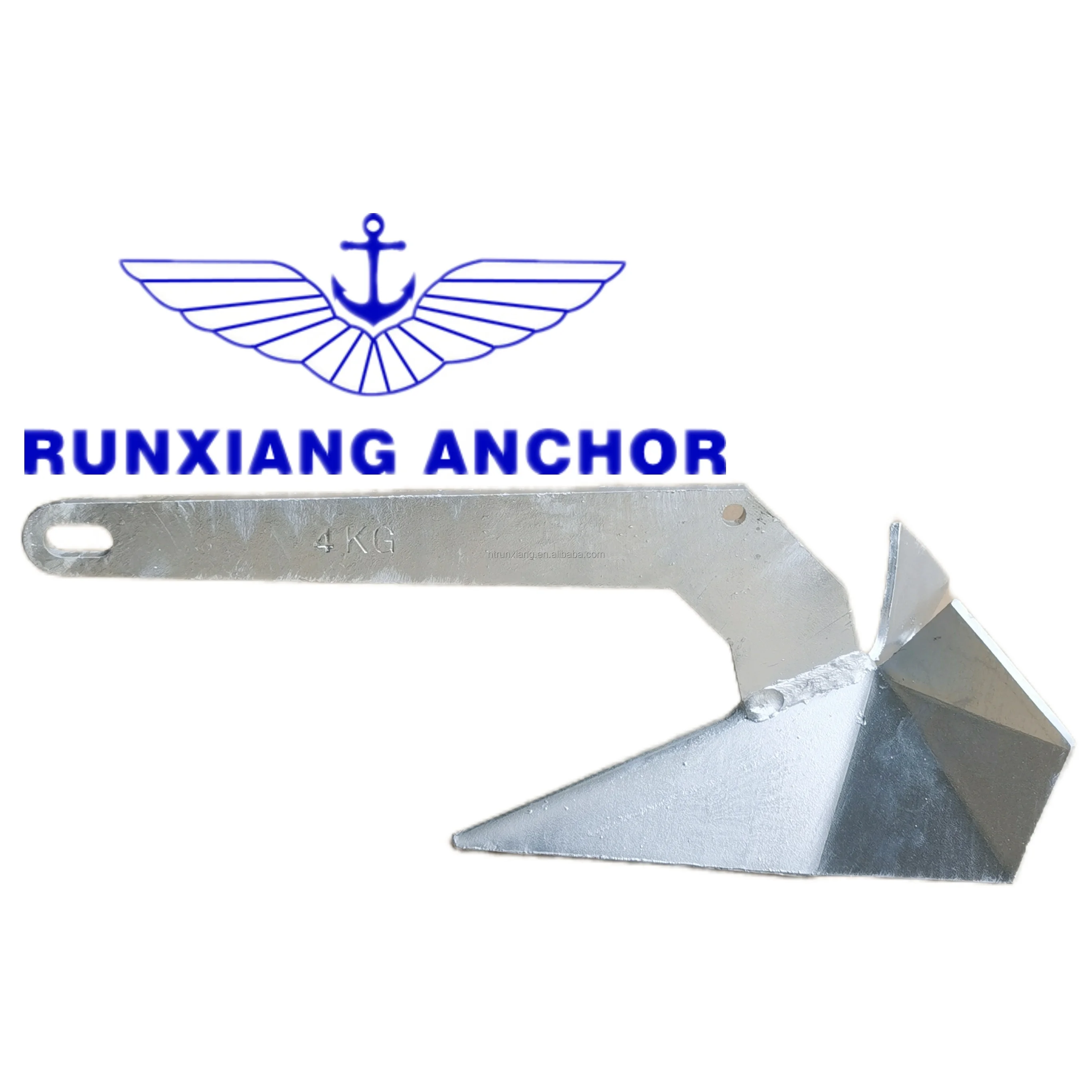 Hot dipped galvanized Delta  ship /boat  Anchor