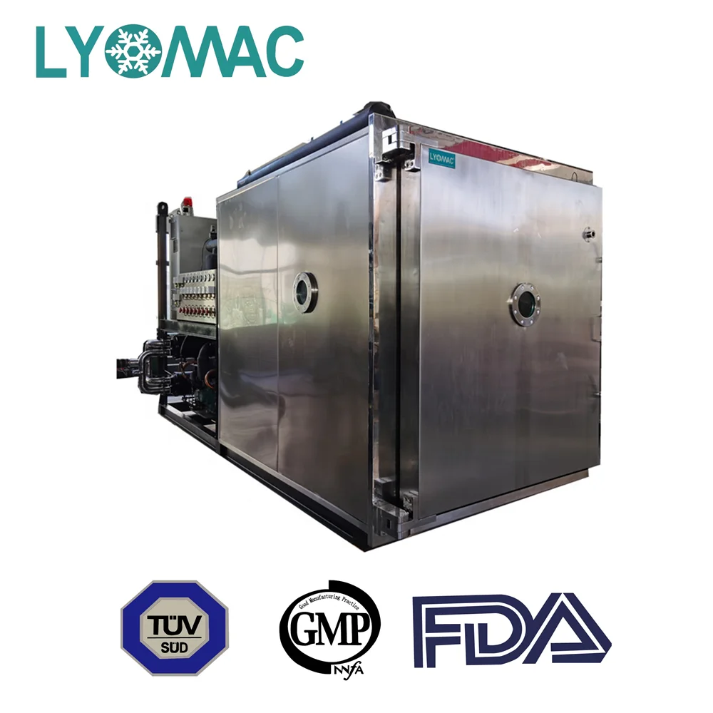 Commercial Milk Candy Dairy Vegetable Egg Food Dehydration Machinery Cold Air Freeze Dryer Freeze Dry Fruit Machine 500 Kg