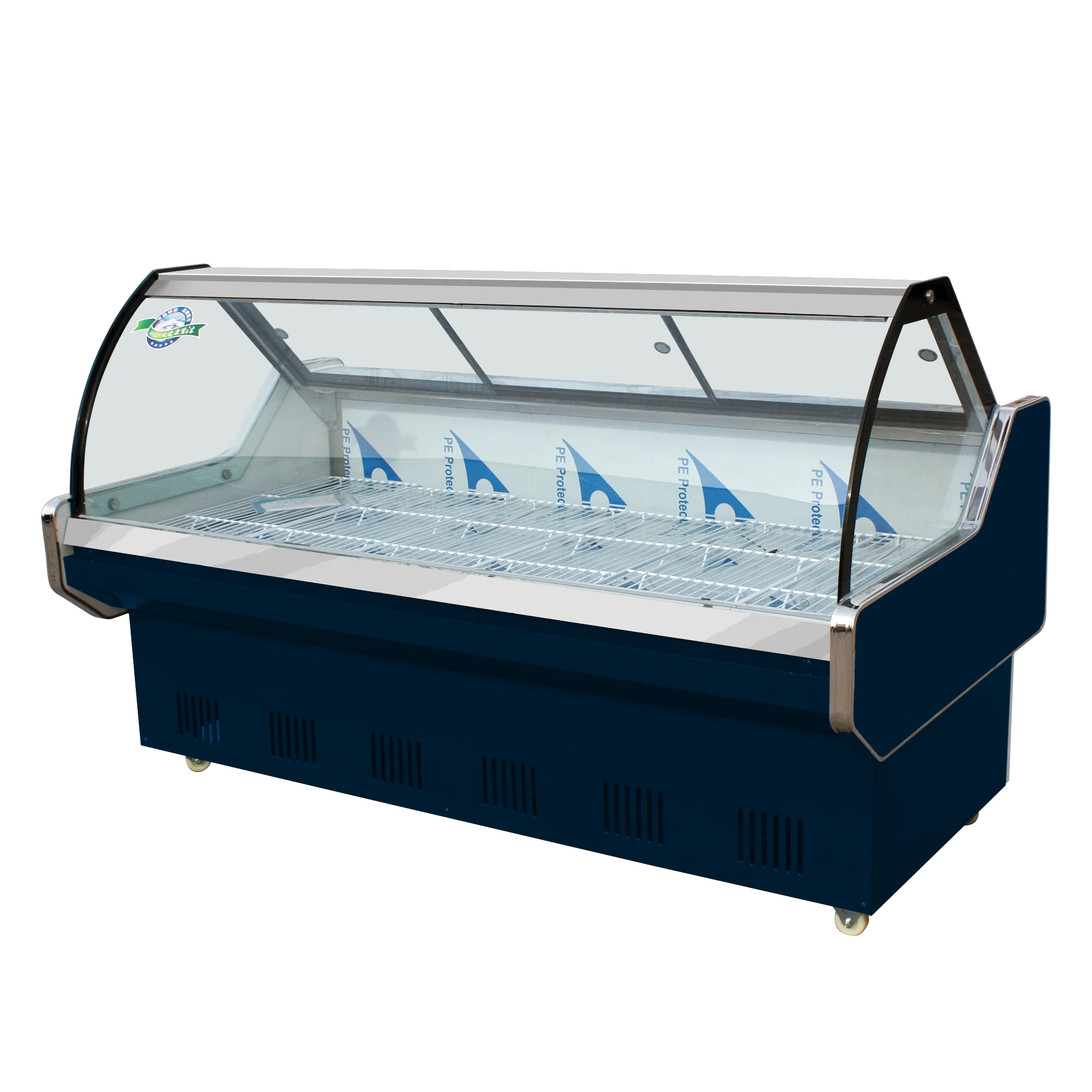 meat display fridge commercial restaurant cooked deli fresh meat chiller Food Display counter cabinet prepared food cooler
