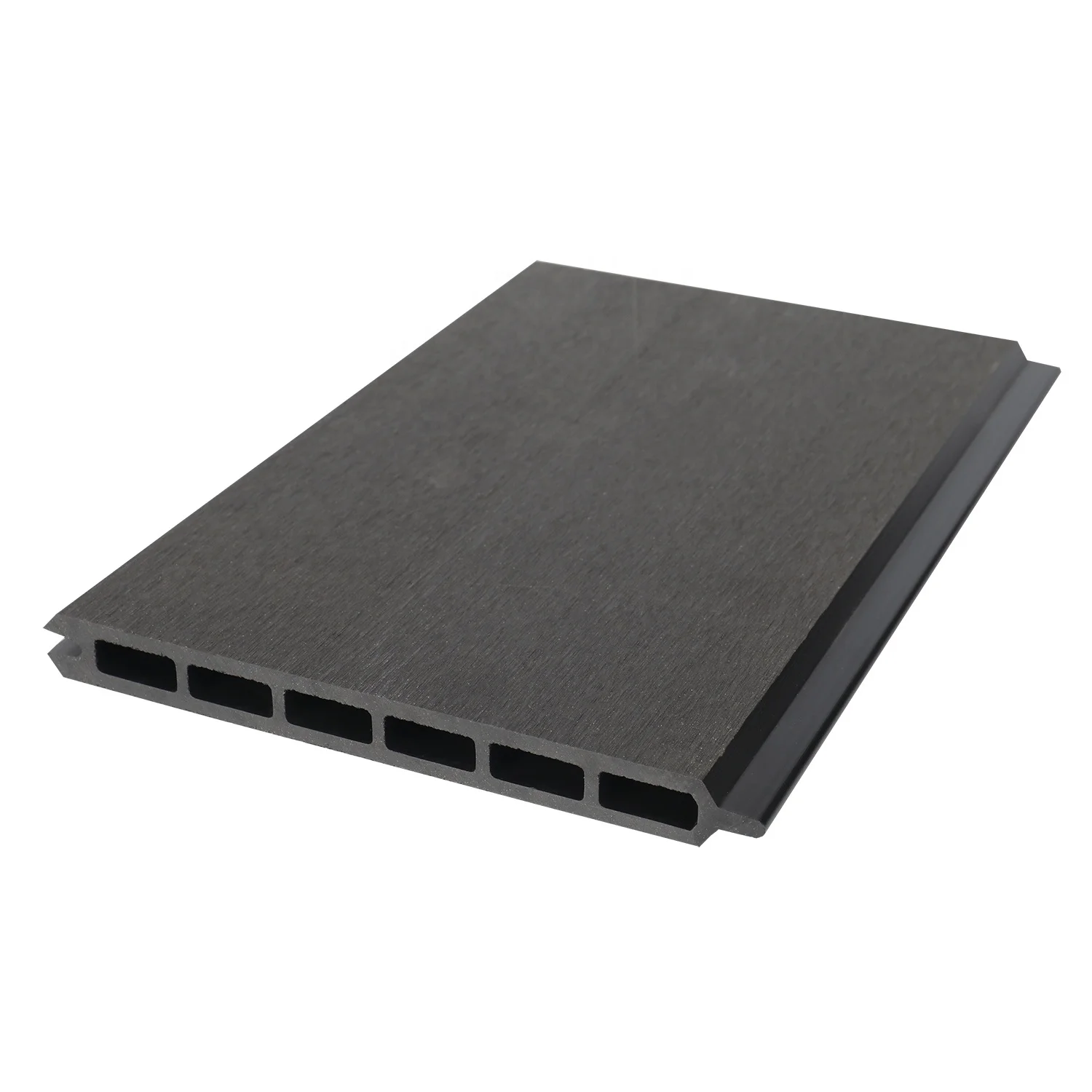 Wood Plastic Composite Fence WPC Panel and Steel Accessories