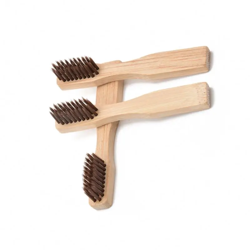 Tingsheng bamboo roundhandled toothbrush bamboo toothbrush custom logo