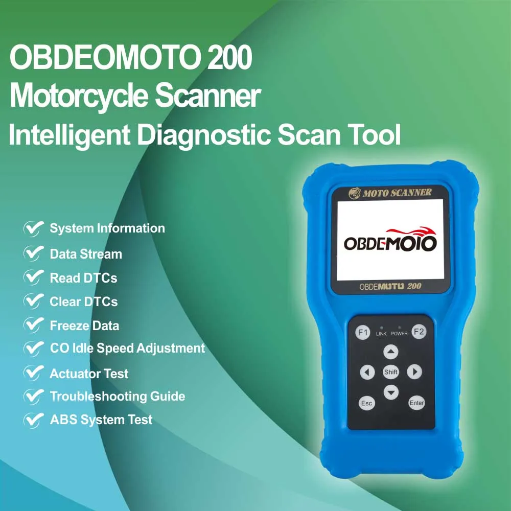 OBDEMOTO-200 OBD Diagnostic Scanner For Motorbike Japan Brands