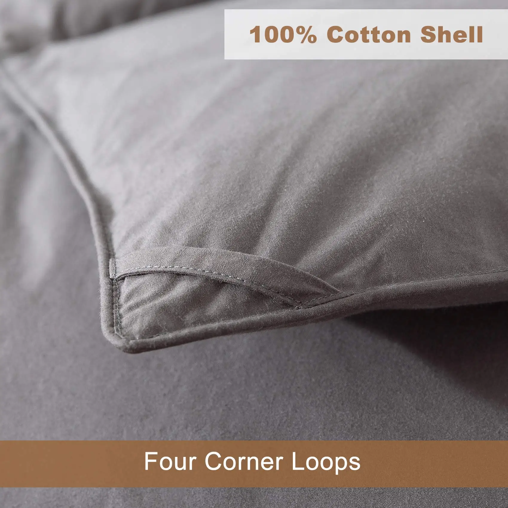 customized twin full queen king size goose down goose feather hotel comforter duvet insert duvet inner for hotel and home