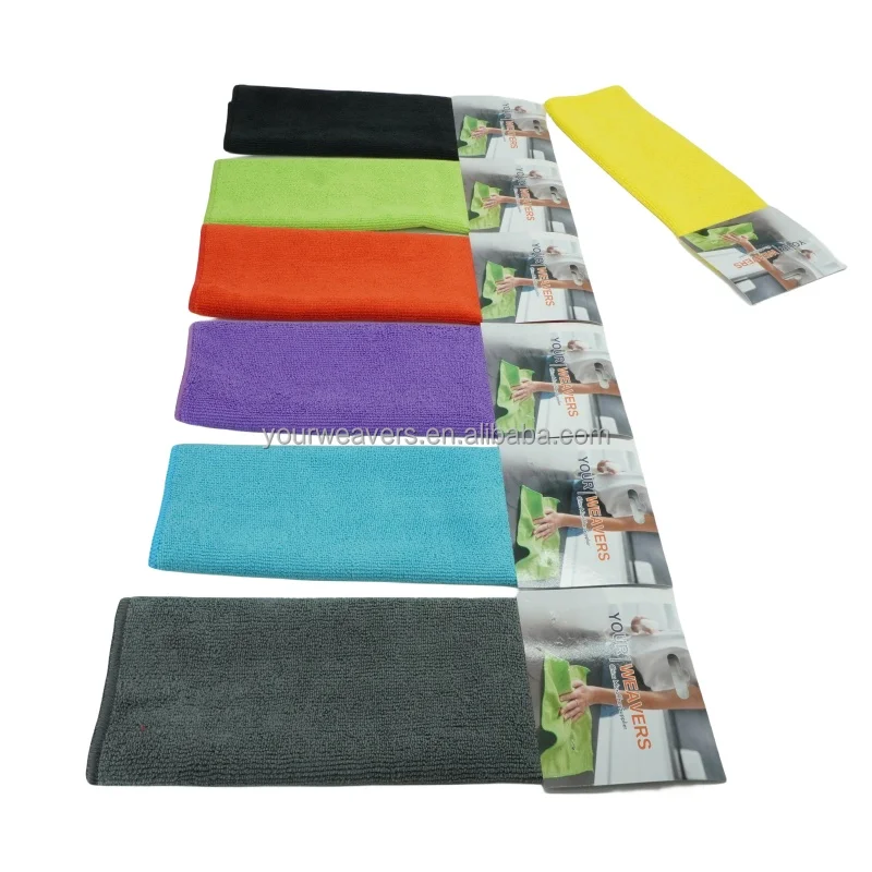 250GSM Soft 16x16in Car Wash Cloth High Quality All Purpose Microfiber Towel Custom Micro Fiber Cleaning Auto Detailing Cloth