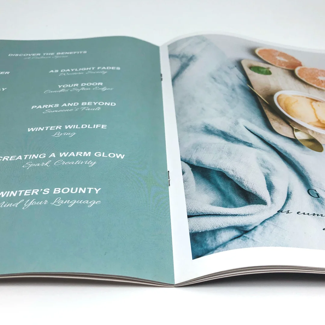 High Quality Fancy Oem Softcover Magazine Booklet Service Custom Book Printing