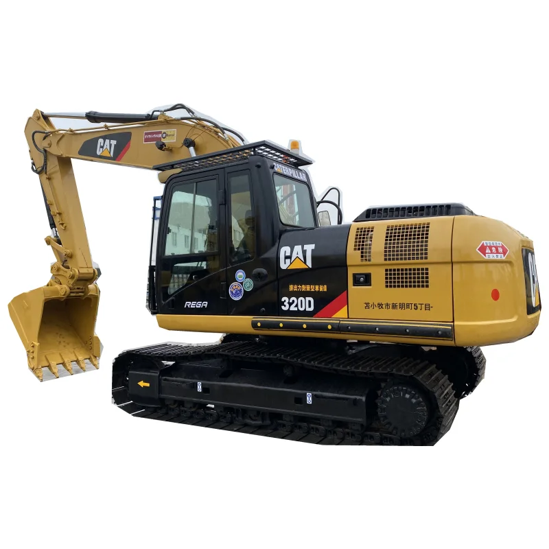 Low Pice Used Caterpillar CAT 320D Excavator Working Weight of 20 Tons