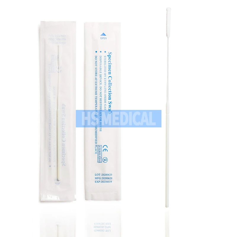 Медицинский Флокированный вагинальный тампон Hs оропрегарнинская назофаринx Steril En Brois оптовая продажа 15 мм вагинальные тампоны