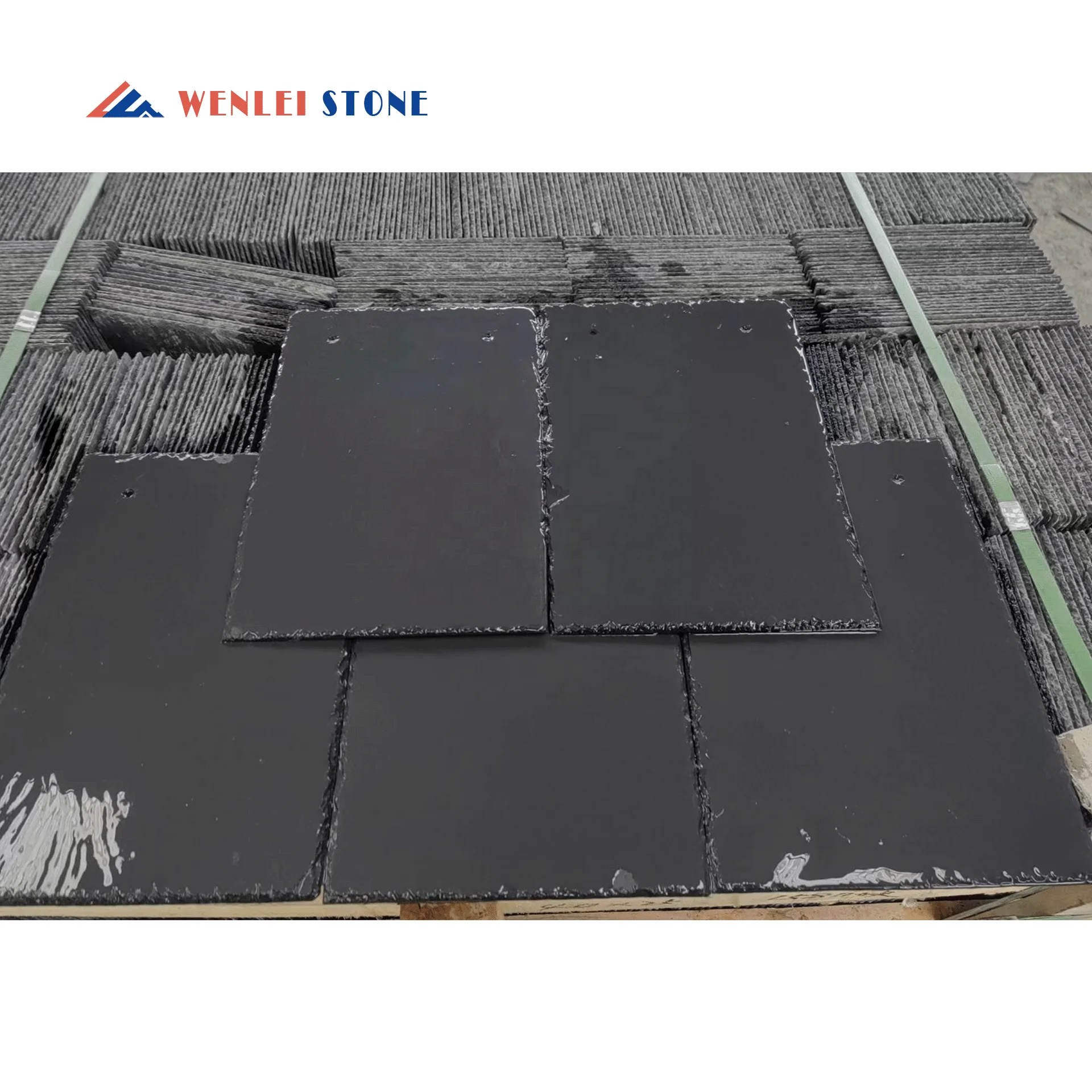 High Quality Colorfast Slate Black Slate Roof Tiles Natural Slate Roof Tiles