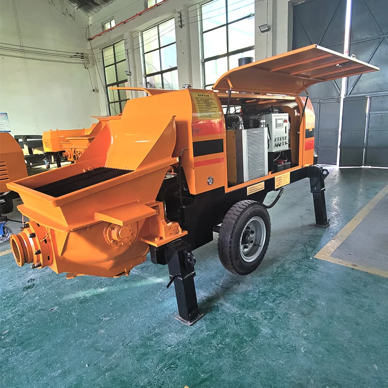 Construction Hydraulic Concrete Pumps Diesel Concrete Pump For Sale