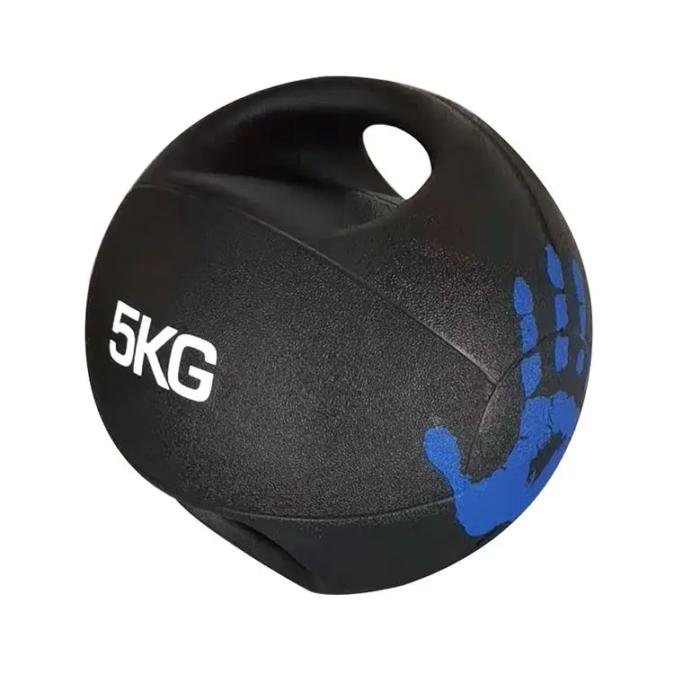 Hot Sale Non Slip Fitness Gym Home Rubber Durable PU Leather Soft Medicine Wall Balls Weight Training Rebounder Custom Slam Ball