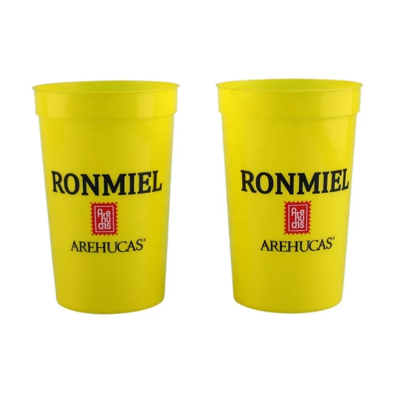 Promotional 16 OZ stadium cups BPA free plastic cups for parties and events