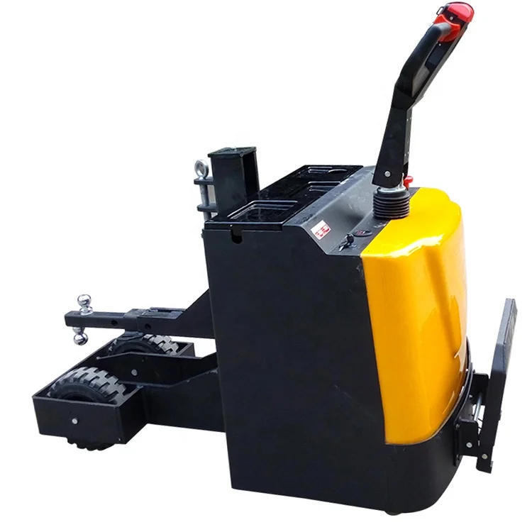 Electric baggage tractor with 5t towing weight