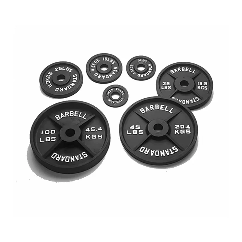 The popular black cast iron weightlifting board set in Chinese factories is an ideal choice for home gyms  Bumper Bar