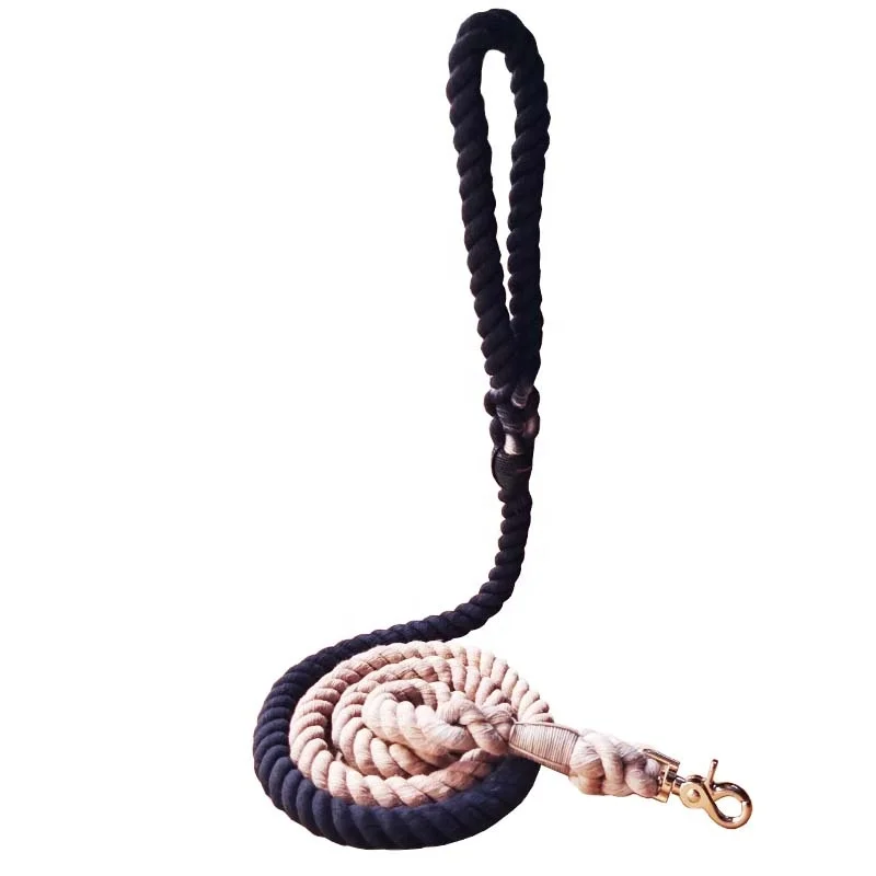 Strong Nylon Braided Rope Leash by Manufacturer Personalized Dog Walking and Outdoor Training Lead with Waxed Thread