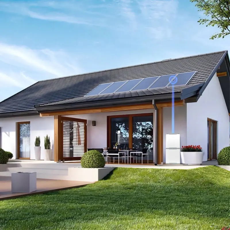 Hot sell Blue Carbon Lithium Battery 24v200ah Wall Mounted Battery Smart BMS Home Energy lifepo4 battery for solar home system