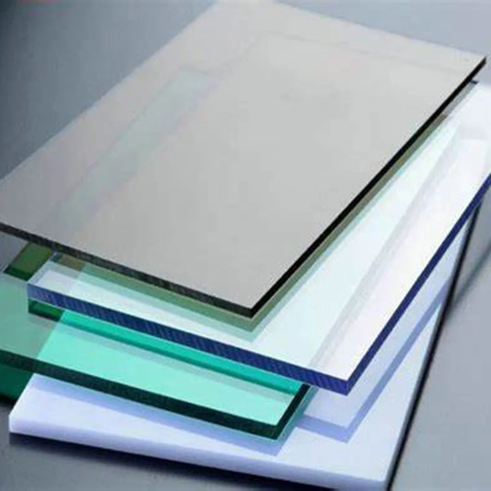 Transparent 4mm solid polycarbonate sheet Clear Solid Polycarbonate Roofing Sheet for Swimming Pool Cover