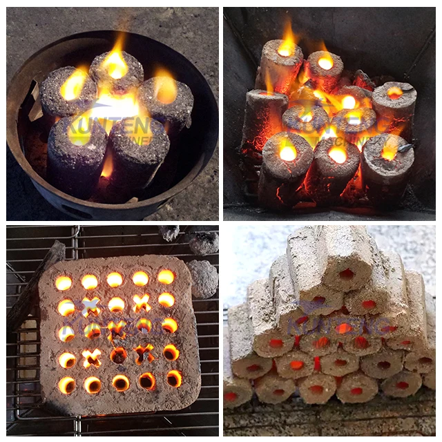 Китай оптовая продажа оборудование для прессования угольной соты машина производства древесного угля в порошке производственная линия цена