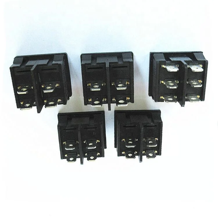 4-разъемный высокий ток 2 положение ВКЛ-ВЫКЛ кулисный переключатель злектрические переключатели KCD5