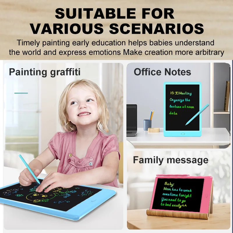 christmas gifts for kids handwriting pad drawing pad doodle board 8.5inch lcd writing tablet writing board paperless notepad