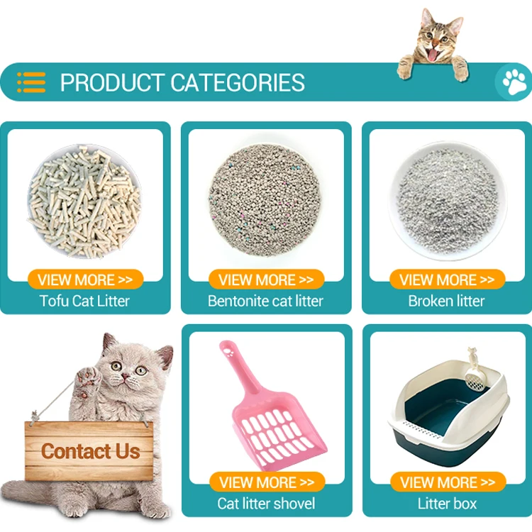China Rapid Absorption Cat Tofu Cat Litter Dust Free Tofu Bulk Tofu Cat Litter Sand