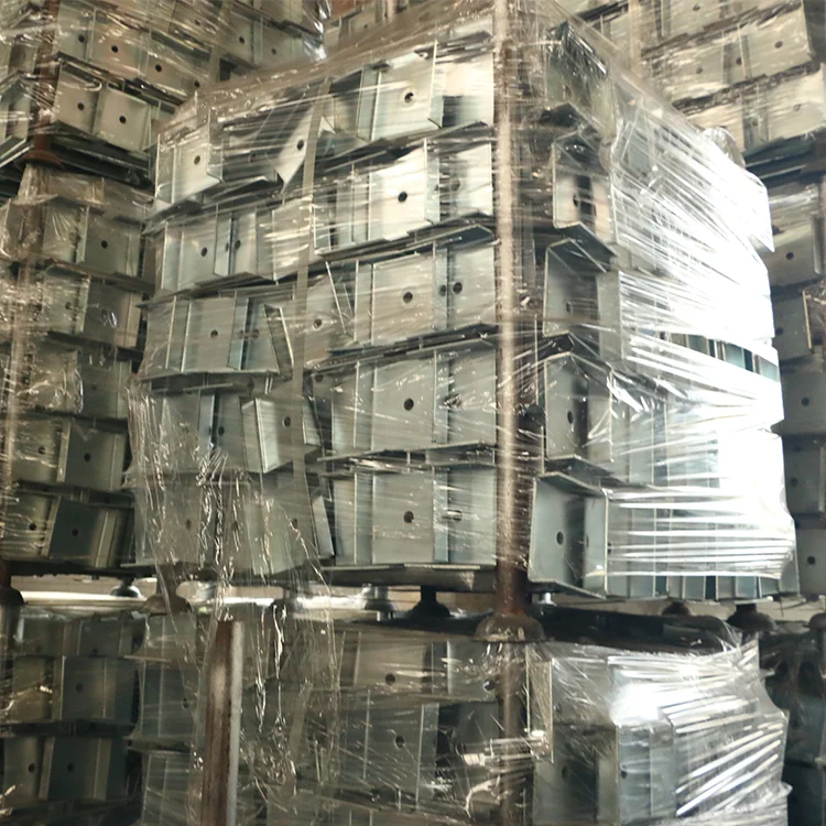 Galvanized steel pipe prop formwork base jack and u jack for scaffolding