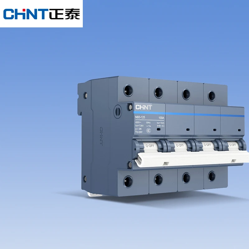 Миниатюрный выключатель CHNT 4P MCB с переключателем переменного тока 230 В/415 В 6KA 50/60 Гц для защиты от утечки RCBO ELRCB
