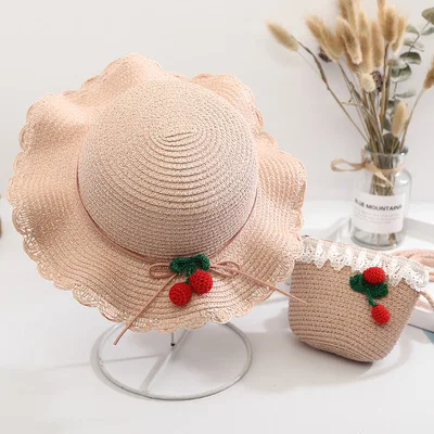 Hot selling high quality beach shade kids baby fisherman straw sun hat