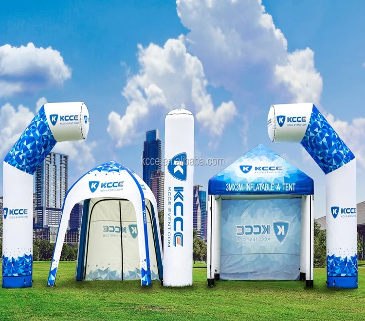 KCCE Advertising Line Pillar Tents Archs Outdoor Sports Archway Marquee Finish Starting Event Arches Inflatable Tent (1600453754904)