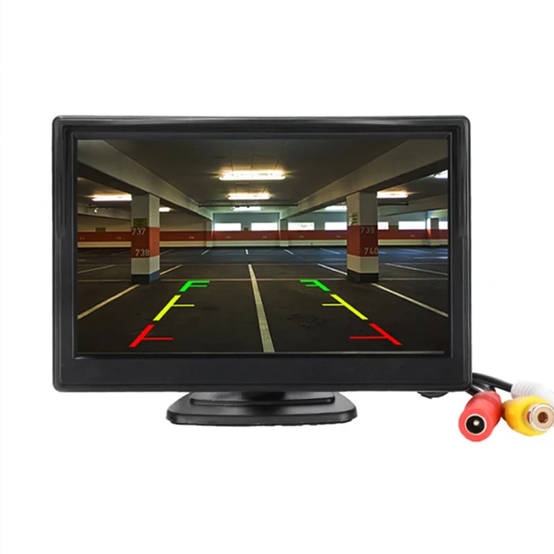 7 inch car 4 channel tv monitor with usb 1080p car monitor headrest car dvd