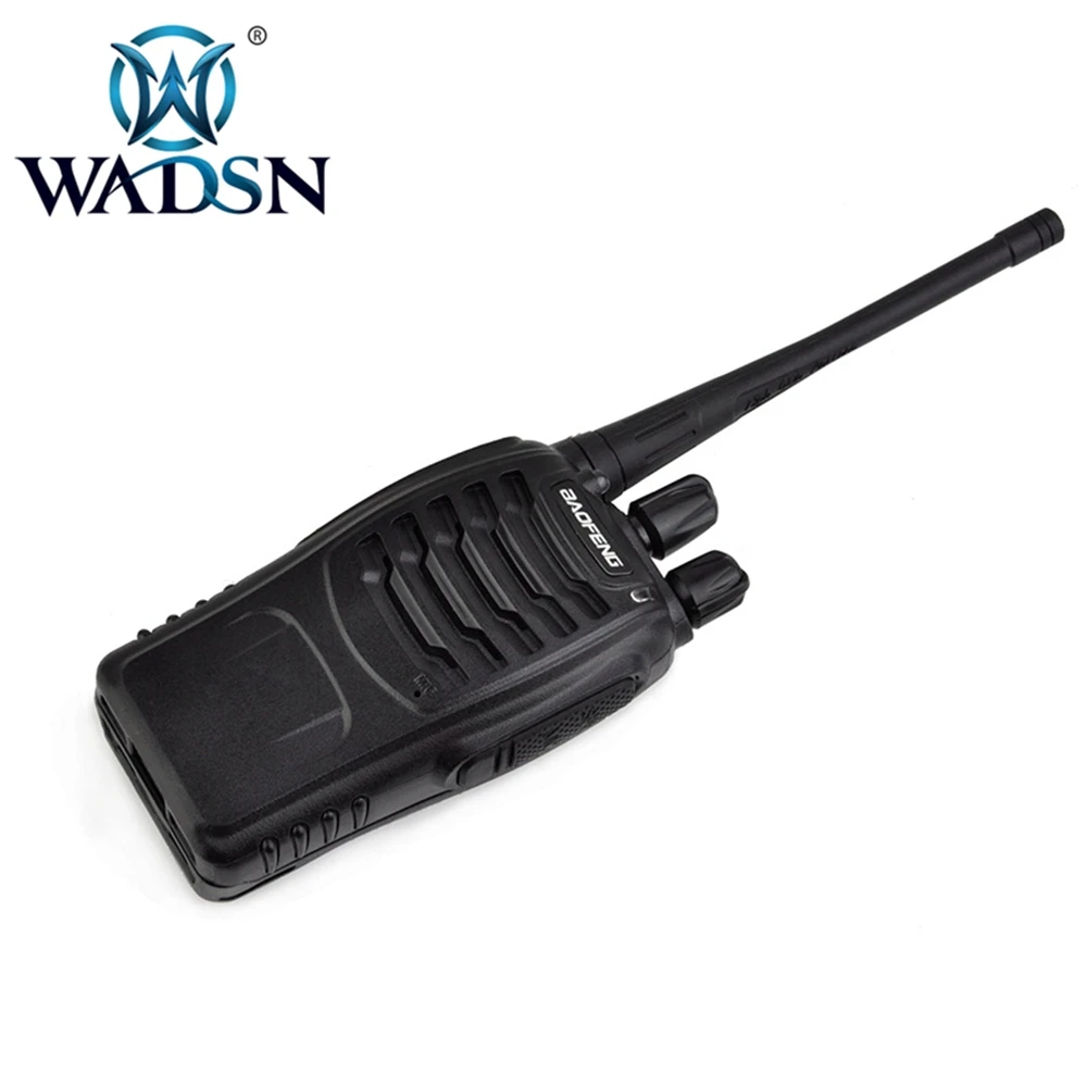  Airsoft тактическая рация BAOFENG888S охотничье радио WZ005 номинальная мощность аккумулятора 1500