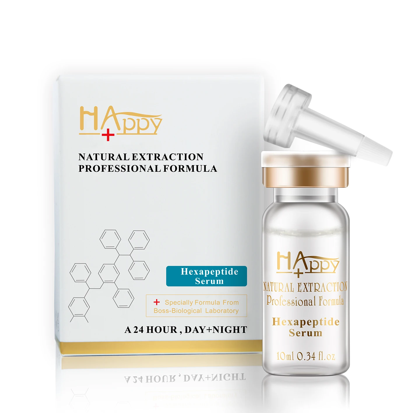 Top Happy+ Reducing Fine Capsule Serum Anti-Sugar Botu1Inum Lines Toxine GMPC Blemish Good Quality Pure Plant Formula