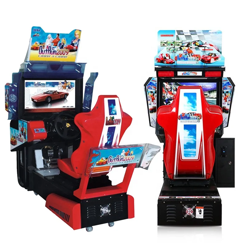 Hot Selling Outrun 2 Coin Operated Exciting Play Seat Outrun Simulator Video Games Arcade Car Racing Machine For Sale