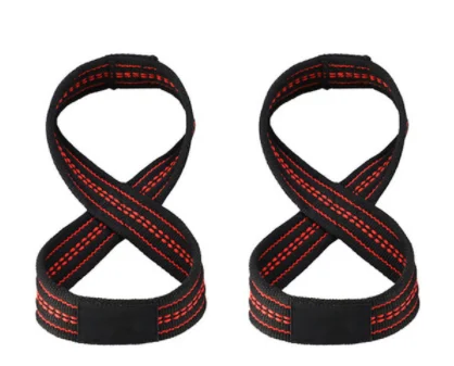 Custom Logo Nylon Sweat-absorbent Weightlifting Strap Anti Slip Wrist Support Lifting Strap