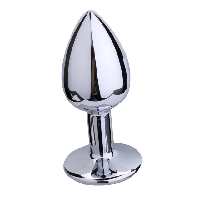 Manufacturer wholesale sex toys metal backcourt anal Plug alternative toys small anal plugs