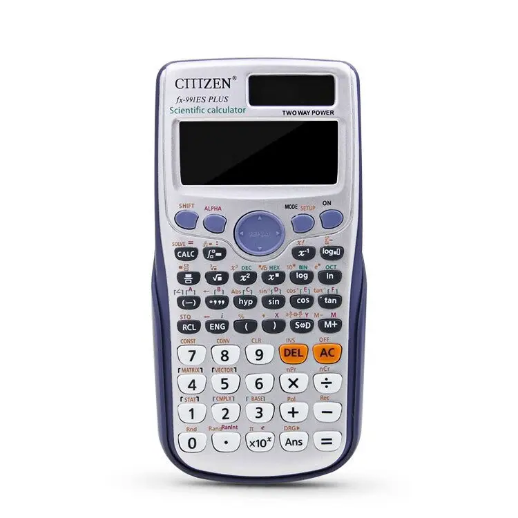 Mathematical Electronic Lcd Dual Power Supply Solar Cell Scientific Calculator