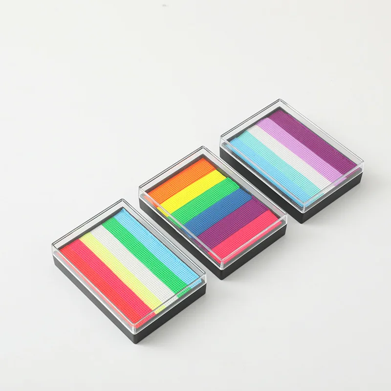 Human Facial Face Color 30g Fluorescent Diy Easy-to-clean Facial Watercolor Paint Halloween Face Decoration Paint