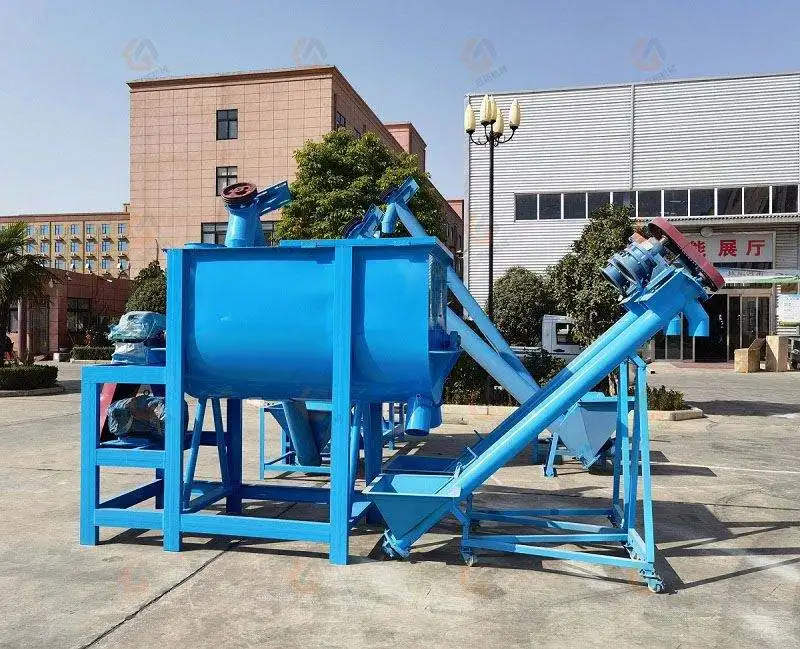 100/200/300/500/1000 kg one ton new holland animal piggery pig pellet feed mill mixer manufacturer naser poultry feed mixer