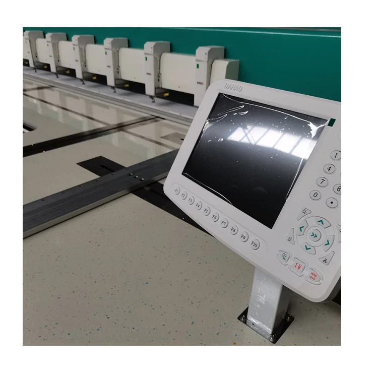 6 color 11 heads big area 800*1000*1700mm chenille chainstich embroidery machine with dahao computer high speed
