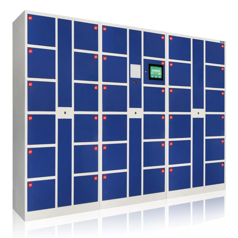 Patent Owned Intelligent Steel Parcel Locker Cabinet For Shopping Mall Gym Bookstore Library School Government Sectors